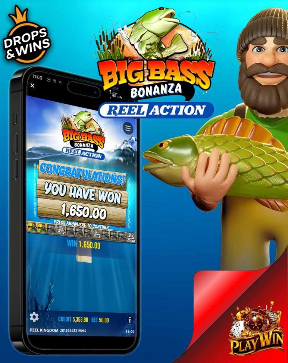 Mobile casino app interface